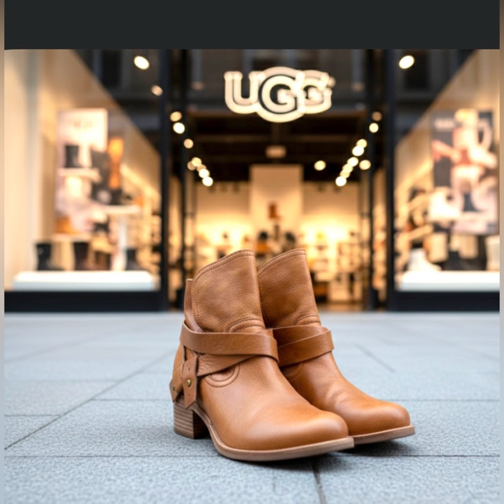 UGG Elora Ankle Boots | Size: 6  | Color: Cognac